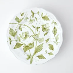 Mrs. Alice Dinner Plates|Hand Painted Hummingbird Dinner Plate