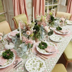 Mrs. Alice Dinner Plates|Hand Painted Hummingbird Dinner Plate