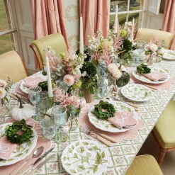 Mrs. Alice Starter Plates|Hand Painted Hummingbird Starter Plate