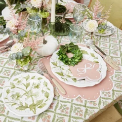 Mrs. Alice Starter Plates|Hand Painted Hummingbird Starter Plate