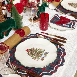 Mrs. Alice Placemats|Highland Tartan Placemats (Set Of 4)
