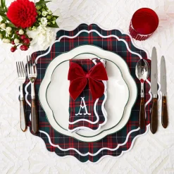 Mrs. Alice Placemats|Highland Tartan Placemats (Set Of 4)