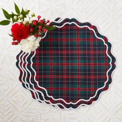 Mrs. Alice Placemats|Highland Tartan Placemats (Set Of 4)