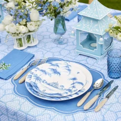 Mrs. Alice Glasses|Hobnail Navy Glasses & Jug Set