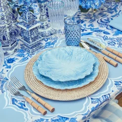 Mrs. Alice Glasses|Hobnail Navy Glasses & Jug Set