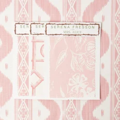 Mrs. Alice Serena Fresson Fabrics|Ikat Stripe Fabric