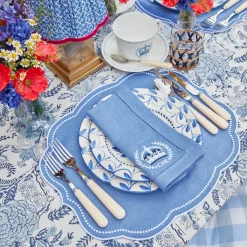 Mrs. Alice Glasses|Ink Raffia Water Glasses (Set Of 4)