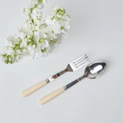 Mrs. Alice Serving Cutlery|Ivory Serving Set