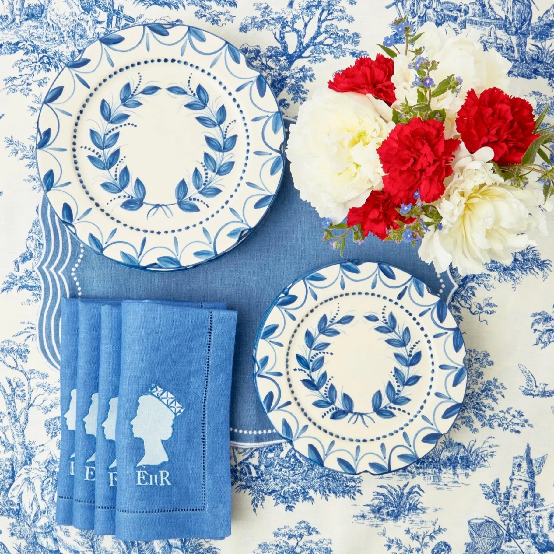 Mrs. Alice Napkins|Jubilee Linen Napkins (Set Of 4)