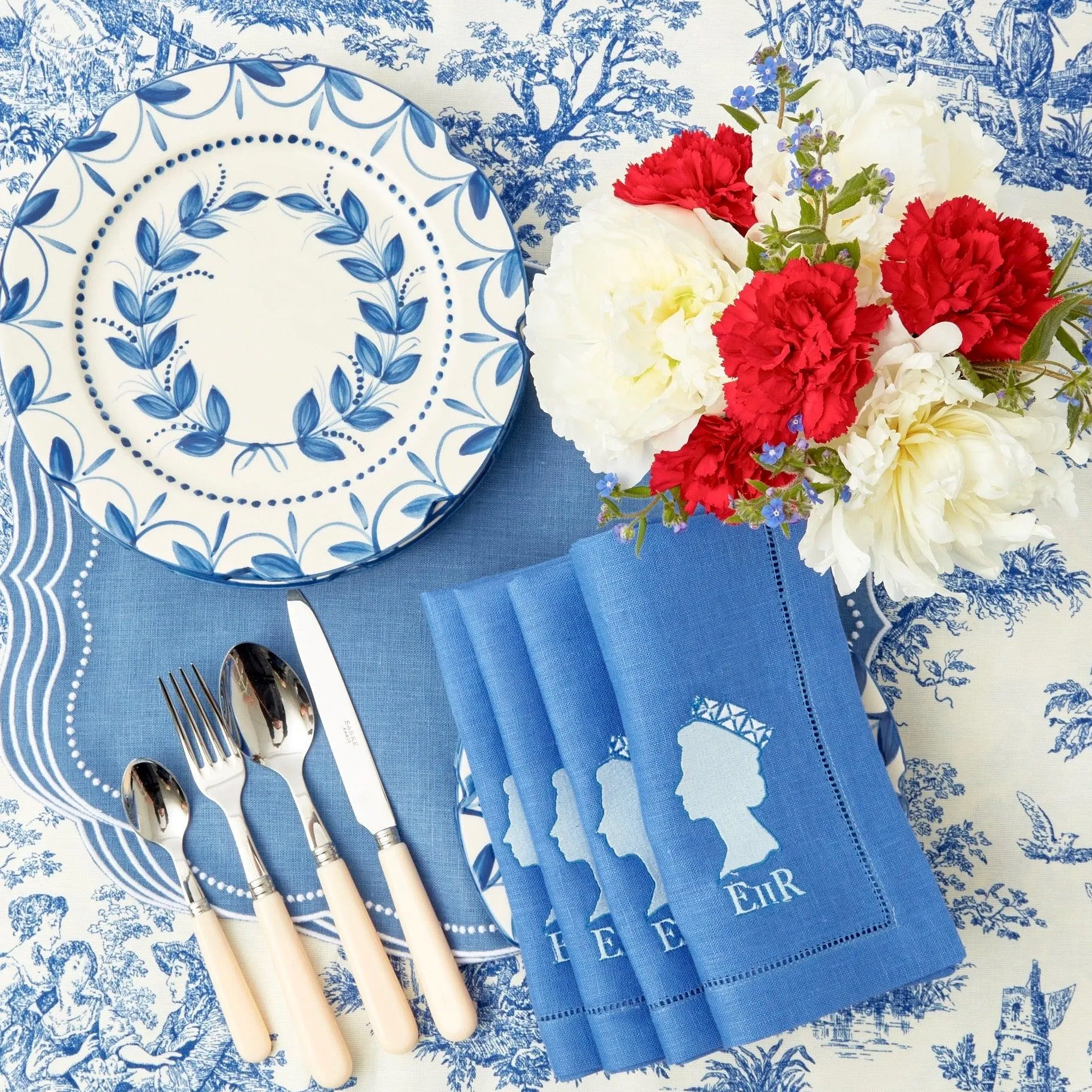 Mrs. Alice Napkins|Jubilee Linen Napkins (Set Of 4)