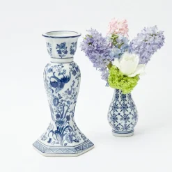 Mrs. Alice Candle Holders|Large Chinoiserie Candle Holder