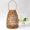 Mrs. Alice Candle Holders|Large Rattan Lantern