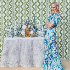 Mrs. Alice Pagodas & Lanterns|Large White Porcelain Pagoda