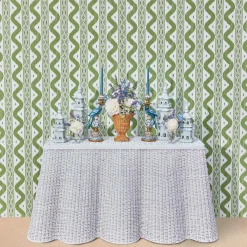 Mrs. Alice Pagodas & Lanterns|Large White Porcelain Pagodas (Pair)