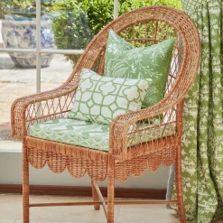 Mrs. Alice Chairs|Lavinia Rattan Chair