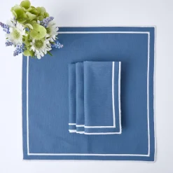 Mrs. Alice Napkins|Liberty Blue Napkins (Set Of 4)