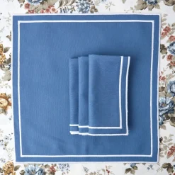 Mrs. Alice Napkins|Liberty Blue Napkins (Set Of 4)
