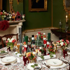 Mrs. Alice Napkins|Liberty Candy Cane Napkins (Set Of 4)