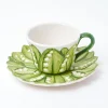 Mrs. Alice Teaware|Lily Of The Valley Breakfast Cup & Saucer