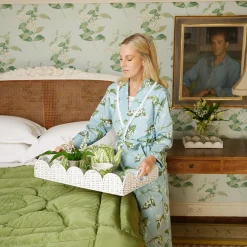 Mrs. Alice Aprons & Robes|Lily Of The Valley Dressing Gown