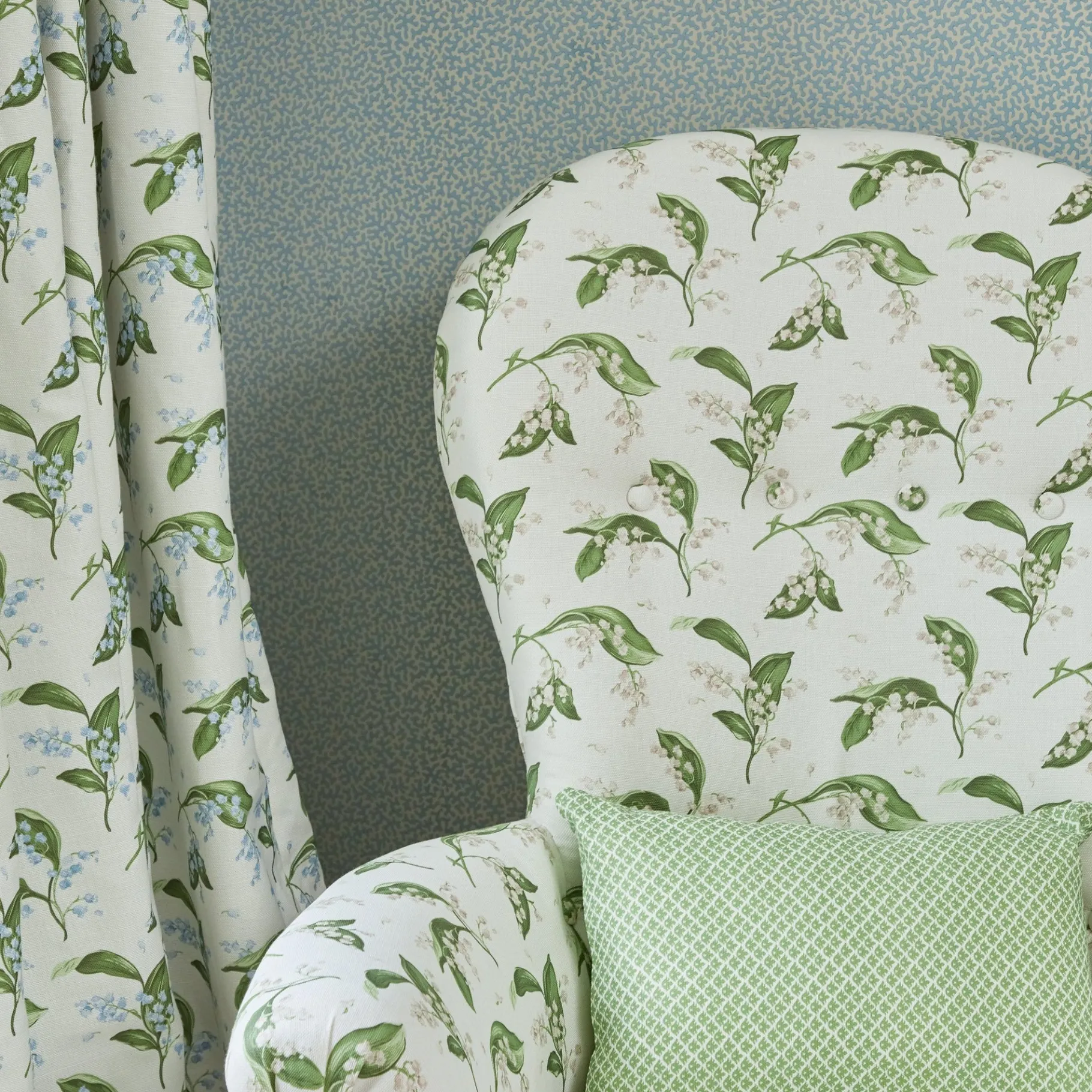 Mrs. Alice Serena Fresson Fabrics|Lily Of The Valley Fabric