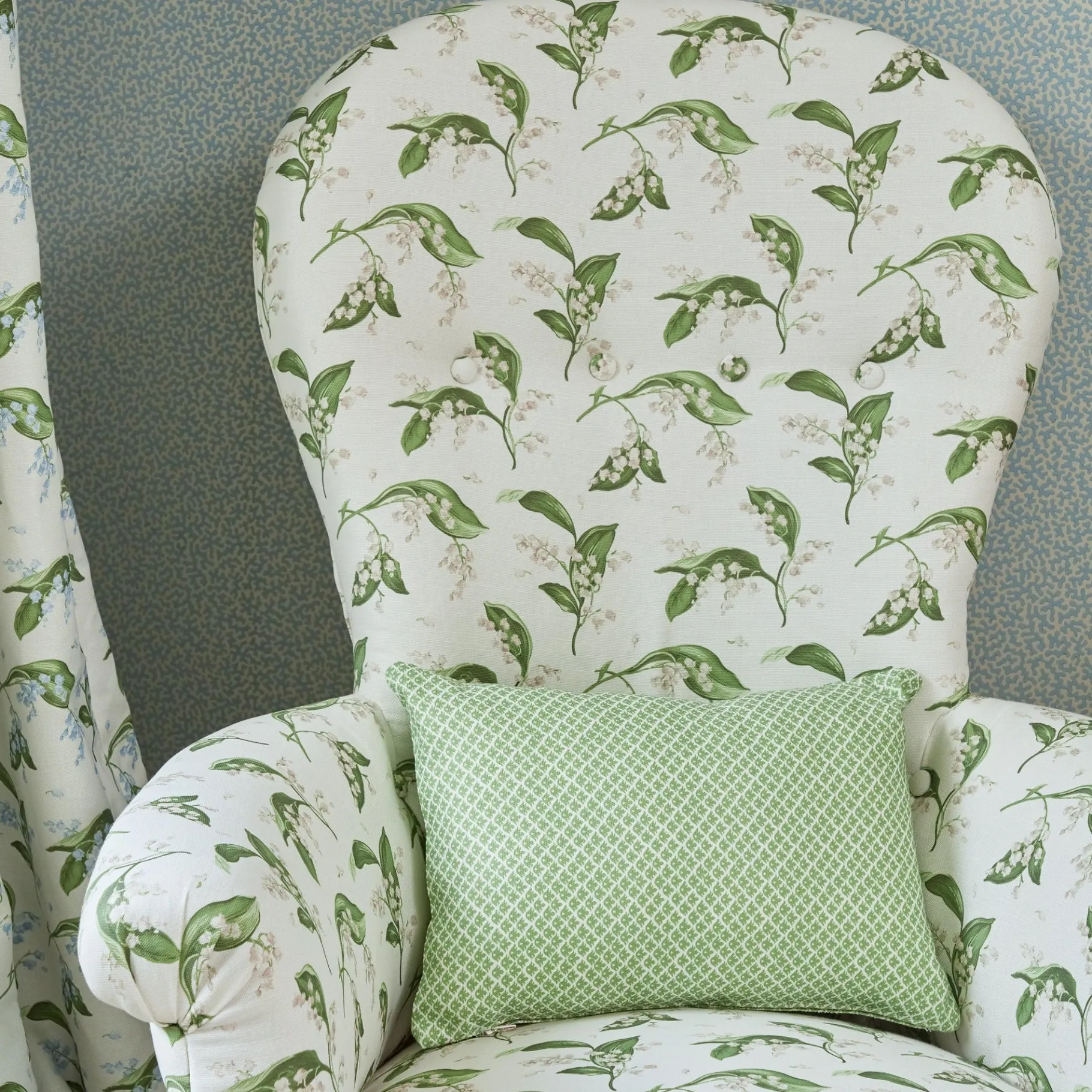Mrs. Alice Serena Fresson Fabrics|Lily Of The Valley Fabric