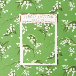 Mrs. Alice Serena Fresson Fabrics|Lily Of The Valley Fabric