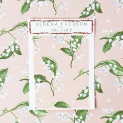 Mrs. Alice Serena Fresson Fabrics|Lily Of The Valley Fabric