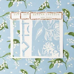 Mrs. Alice Serena Fresson Fabrics|Lily Of The Valley Fabric