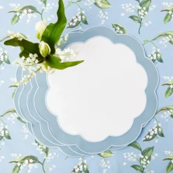 Mrs. Alice Table Linen Sets|Lily Of The Valley Linen Set