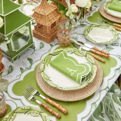 Mrs. Alice Starter Plates|Lily Of The Valley Starter Plates (Set Of 4)