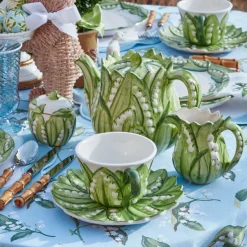 Mrs. Alice Teaware|Lily Of The Valley Tea Set