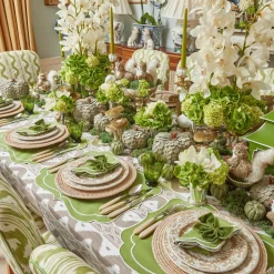 Mrs. Alice Glasses|Moss Green Tulip Glasses (Set Of 4)