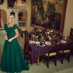 Mrs. Alice Dinner Plates|Christmas Tree Dinner Plate