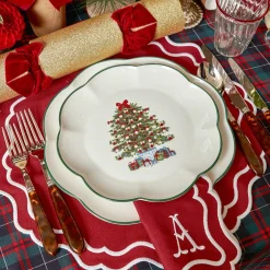 Mrs. Alice Starter Plates|Christmas Tree Starter Plate