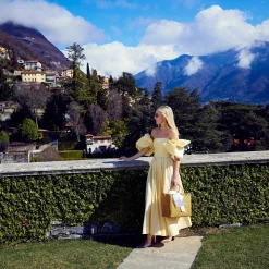 Women Mrs. Alice Mrs. Alice Tote Bags|Rattan Tote Bag (White Bow)