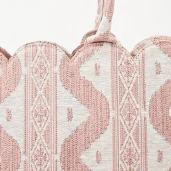 Women Mrs. Alice Mrs. Alice Tote Bags|Tote Bag (Pink Ikat)