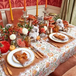 Mrs. Alice Napkin Rings, Bows & Wreaths|Mustard Velvet Napkin Bows (Set Of 4)