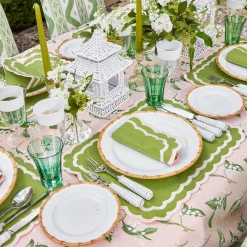 Mrs. Alice Dinner Plates|Nancy Bamboo Dinner & Starter Plates (Set Of 8)