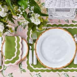 Mrs. Alice Dinner Plates|Nancy Bamboo Dinner & Starter Plates (Set Of 8)