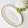 Mrs. Alice Bamboo Crockery|Nancy Bamboo Oval Platter
