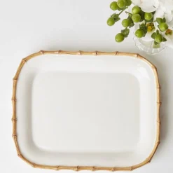 Mrs. Alice Bamboo Crockery|Nancy Bamboo Rectangle Platter