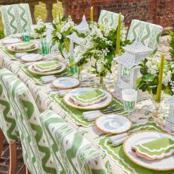 Mrs. Alice Crockery Sets|Nancy Bamboo Starter Plate (Set Of 4)