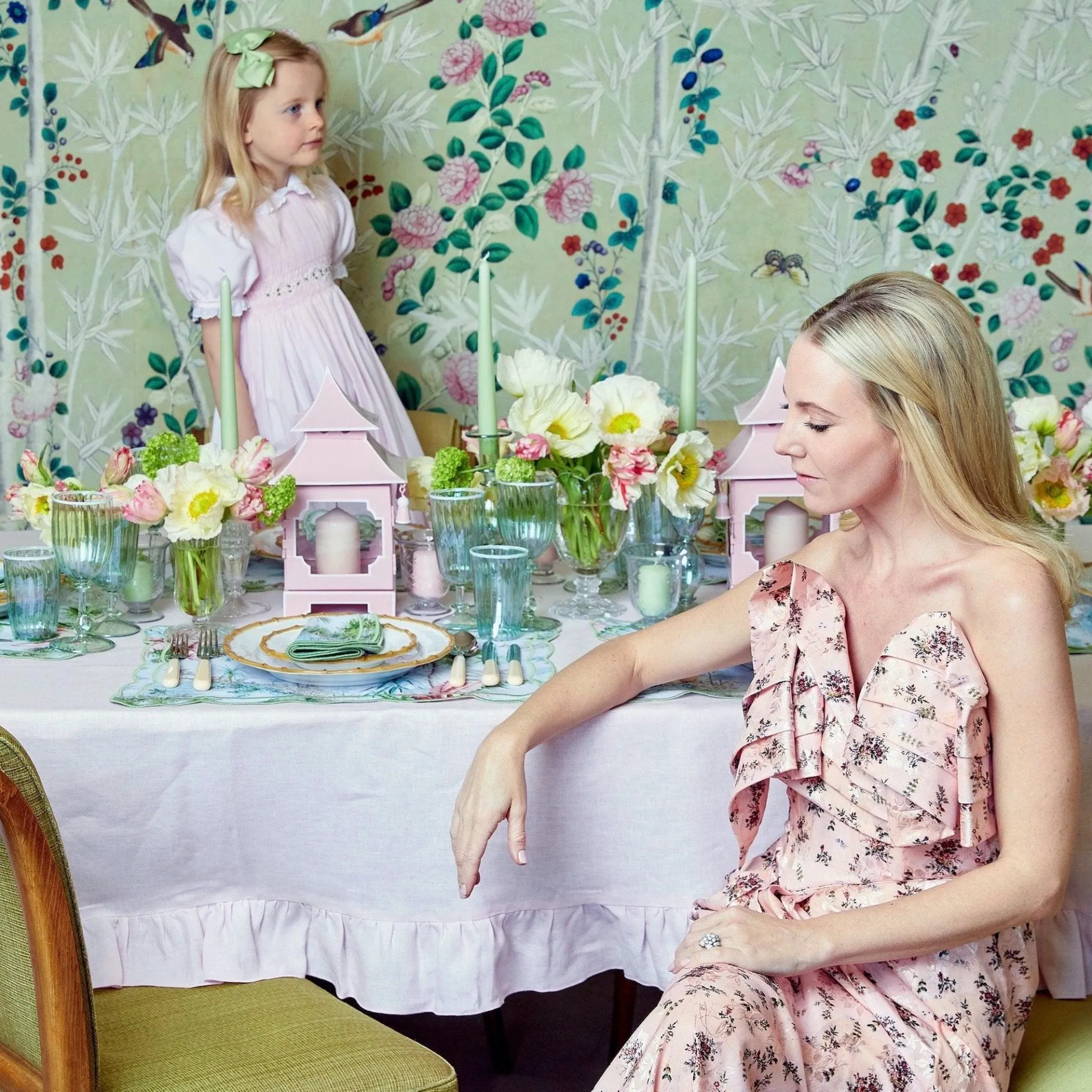 Mrs. Alice Crockery Sets|Nancy Bamboo Starter Plate (Set Of 4)