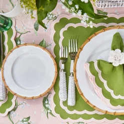 Mrs. Alice Starter Plates|Nancy Bamboo Starter Plate (Set Of 4)