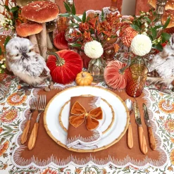 Mrs. Alice Starter Plates|Nancy Bamboo Starter Plate (Set Of 4)