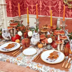 Mrs. Alice Starter Plates|Nancy Bamboo Starter Plate (Set Of 4)