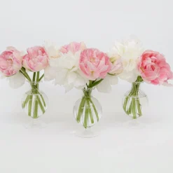 Mrs. Alice Vases|Nancy Footed Bud Vase (Set Of 3)