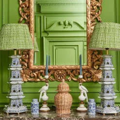 Mrs. Alice Rattan Tableware|Natural Rattan Ginger Jar