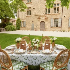 Mrs. Alice Vases|Natural Rattan Pagoda Decoration Set